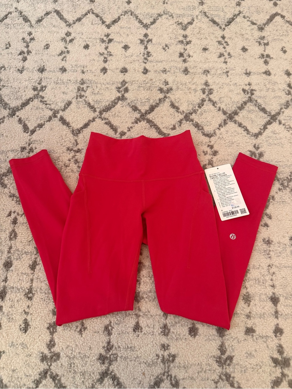 lululemon athletica women’s hot pink High-Rise Leggings